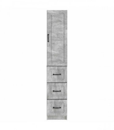 vidaXL Cabinet Set 2 pcs Concrete Grey 33 x 34.5 x 87 cm — V0672185450