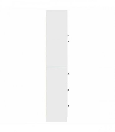 vidaXL Cabinet Set 2 pcs High Gloss White 33 x 34.5 x 87 cm — V0672185451
