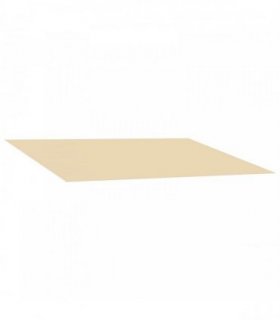 vidaXL Awning Replacement Fabric Cream 350 x 200 cm Polyester