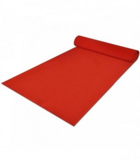 vidaXL Carpet Red 1 x 10 m Polyester
