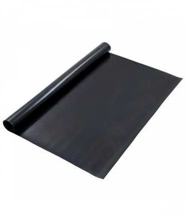 vidaXL Floor Mat Black 1.2 x 2 m Rubber — Size: 1.2 x 2 m/2 mm
