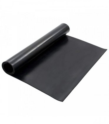 vidaXL Floor Mat Black 1.2 x 2 m Rubber — Size: 1.2 x 2 m/8 mm