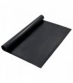 vidaXL Floor Mat Black 1.2 x 5 m Rubber — Size: 1.2 x 5 m/2 mm