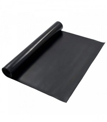 vidaXL Floor Mat Black 1.2 x 5 m Rubber — Size: 1.2 x 5 m/3 mm