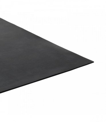 vidaXL Floor Mat Black 1.2 x 2 m Rubber — Size: 1.2 x 2 m/1 mm