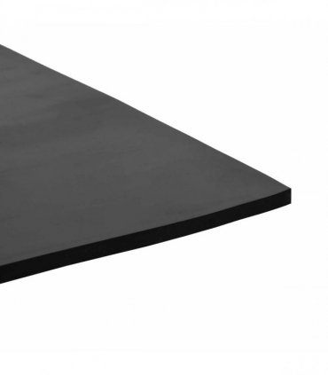 vidaXL Floor Mat Black 1.2 x 2 m Rubber — Size: 1.2 x 2 m/6 mm