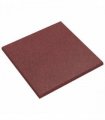 vidaXL Fall Protection Tiles 6 pcs Red 50 x 50 cm Rubber