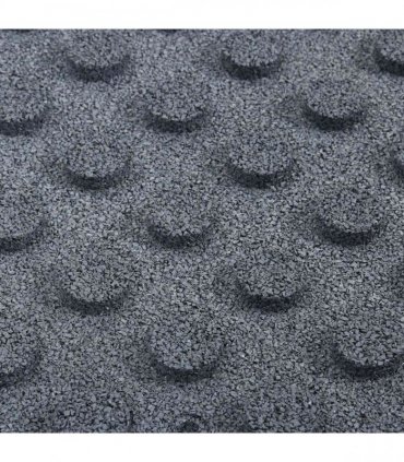 vidaXL Fall Protection Tiles 6 pcs Grey 50 x 50 cm Rubber