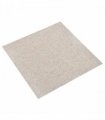 vidaXL Carpet 20 pcs Light Beige 50 x 50 cm 100% Polypropylene