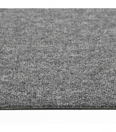 vidaXL Carpet 20 pcs Grey 50 x 50 cm 100% Polypropylene
