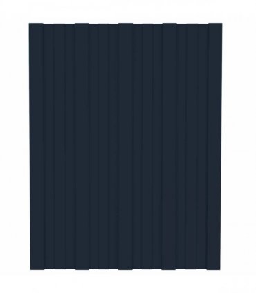 vidaXL Roof Panel 12 pcs Anthracite 60 x 45 cm Galvanised steel