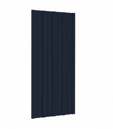 vidaXL Roof Panel 36 pcs Anthracite 100 x 45 cm Galvanised steel
