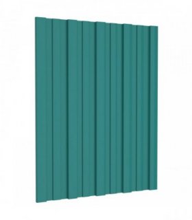 vidaXL Roof Panel 12 pcs Green 60 x 45 cm Galvanised steel