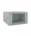 vidaXL Network Cabinet with Storage Grey 53 x 60 x 30 cm Steel — Size: 530 x 600 x 300 mm