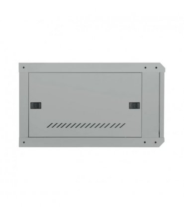 vidaXL Network Cabinet with Storage Grey 53 x 60 x 30 cm Steel — Size: 530 x 600 x 300 mm