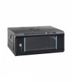 vidaXL Network Cabinet with Storage Black 53 x 45 x 21 cm Steel — Size: 530 x 450 x 210 mm