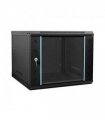 vidaXL Network Cabinet with Storage Black 60 x 60 x 50 cm Steel — Size: 600 x 600 x 500 mm