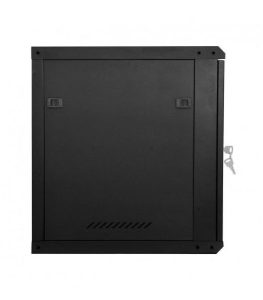 vidaXL Network Cabinet with Storage Black 60 x 60 x 50 cm Steel — Size: 600 x 600 x 500 mm