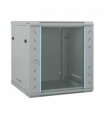 vidaXL Network Cabinet with Storage Grey 60 x 45 x 65 cm Steel — Size: 600 x 450 x 650 mm