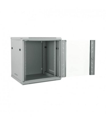 vidaXL Network Cabinet with Storage Grey 60 x 45 x 65 cm Steel — Size: 600 x 450 x 650 mm