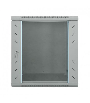 vidaXL Network Cabinet with Storage Grey 60 x 45 x 65 cm Steel — Size: 600 x 450 x 650 mm