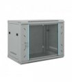 vidaXL Network Cabinet with Storage Grey 60 x 45 x 50 cm Steel — Size: 600 x 450 x 500 mm