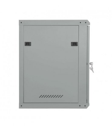 vidaXL Network Cabinet with Storage Grey 53 x 60 x 60 cm Steel — Size: 530 x 600 x 600 mm