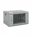 vidaXL Network Cabinet with Storage Grey 53 x 45 x 30 cm Steel — Size: 530 x 450 x 300 mm