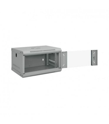 vidaXL Network Cabinet with Storage Grey 53 x 45 x 30 cm Steel — Size: 530 x 450 x 300 mm