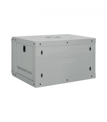 vidaXL Network Cabinet with Storage Grey 53 x 45 x 30 cm Steel — Size: 530 x 450 x 300 mm