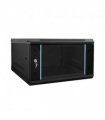 vidaXL Network Cabinet with Storage Black 53 x 60 x 30 cm Steel — Size: 530 x 600 x 300 mm