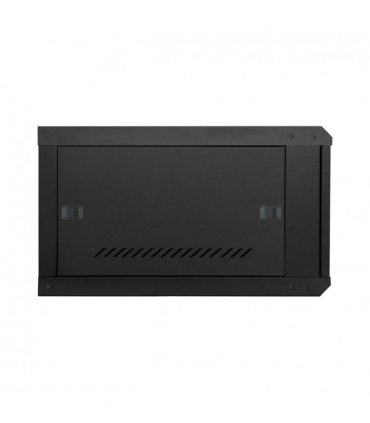 vidaXL Network Cabinet with Storage Black 53 x 60 x 30 cm Steel — Size: 530 x 600 x 300 mm