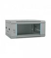vidaXL Network Cabinet with Storage Grey 60 x 35 x 28 cm Steel — Size: 600 x 350 x 280 mm