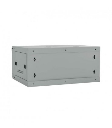 vidaXL Network Cabinet with Storage Grey 60 x 35 x 28 cm Steel — Size: 600 x 350 x 280 mm