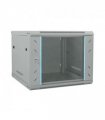 vidaXL Network Cabinet with Storage Grey 60 x 60 x 50 cm Steel — Size: 600 x 600 x 500 mm