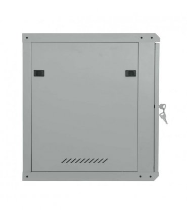 vidaXL Network Cabinet with Storage Grey 60 x 60 x 50 cm Steel — Size: 600 x 600 x 500 mm