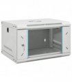vidaXL 6U Wall Mounted Network Cabinet 19" IP20 53x40x30 cm — Colour: grey, Size: 530 x 400 x 300 mm