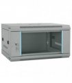 vidaXL Network Cabinet with Storage Grey 60 x 45 x 35 cm Steel — Size: 600 x 450 x 350 mm