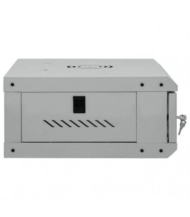vidaXL Network Cabinet with Storage Grey 53 x 35 x 21 cm Steel — Size: 530 x 350 x 210 mm