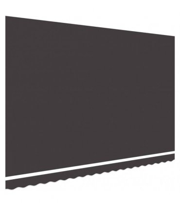 vidaXL Awning Top Sunshade Canvas Anthracite 4x3 m — Size: 4 x 3 m