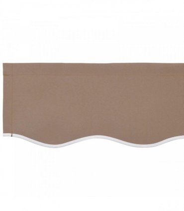 vidaXL Awning Replacement Fabric Taupe 6 x 3.5 m Polyester