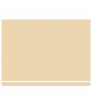 vidaXL Awning Top Sunshade Canvas Cream 500x300 cm — Size: 5 x 3 m