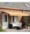 vidaXL Awning Replacement Fabric Sand 6 x 3 m Polyester