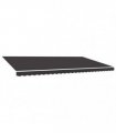vidaXL Awning Top Sunshade Canvas Anthracite 600x300 cm — Size: 6 x 3 m