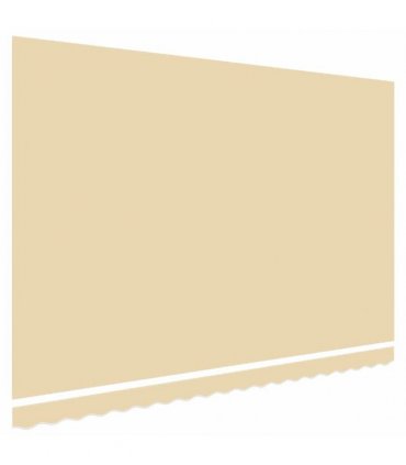 vidaXL Awning Top Sunshade Canvas Cream 4.5x3 m — Size: 4.5 x 3 m