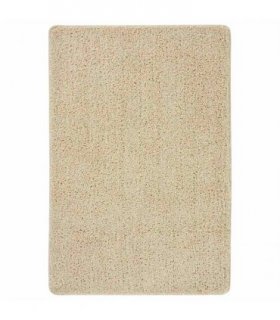 vidaXL Shaggy Rug Cream 140x200 cm Anti Slip — Size: 140 x 200 cm