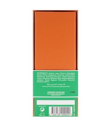 Hermes Eau de Basilic Pourpre  Eau de Cologne 100ml
