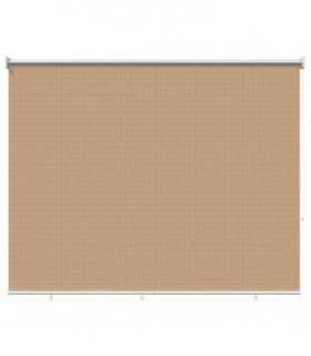 vidaXL Outdoor Roller Blind 165(W)x230(H) cm Beige — Size: 160 x 230 cm