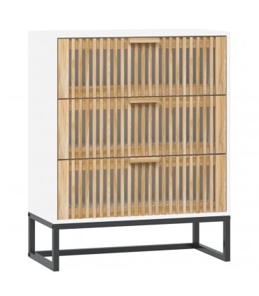 vidaXL Sideboard White 60x30x75 cm Engineered Wood — V0672199468