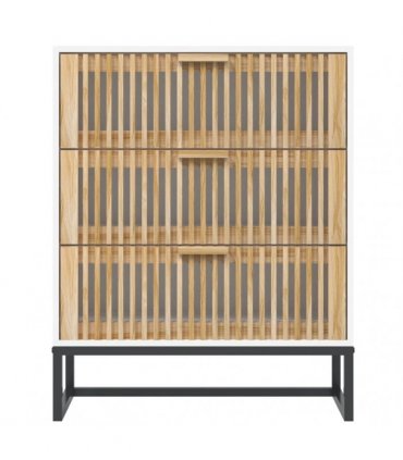vidaXL Sideboard White 60x30x75 cm Engineered Wood — V0672199468